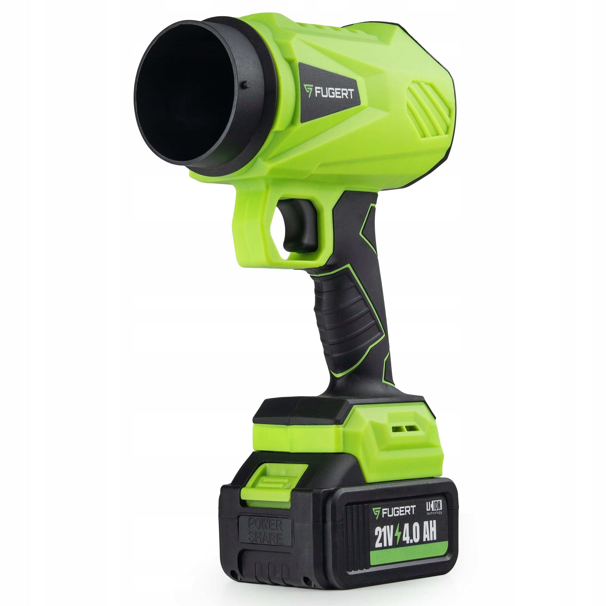TURBO ELECTRIC BLOWER CORDLESS BRUSHLESS GARDEN 2X 21V Output 13 m3/min