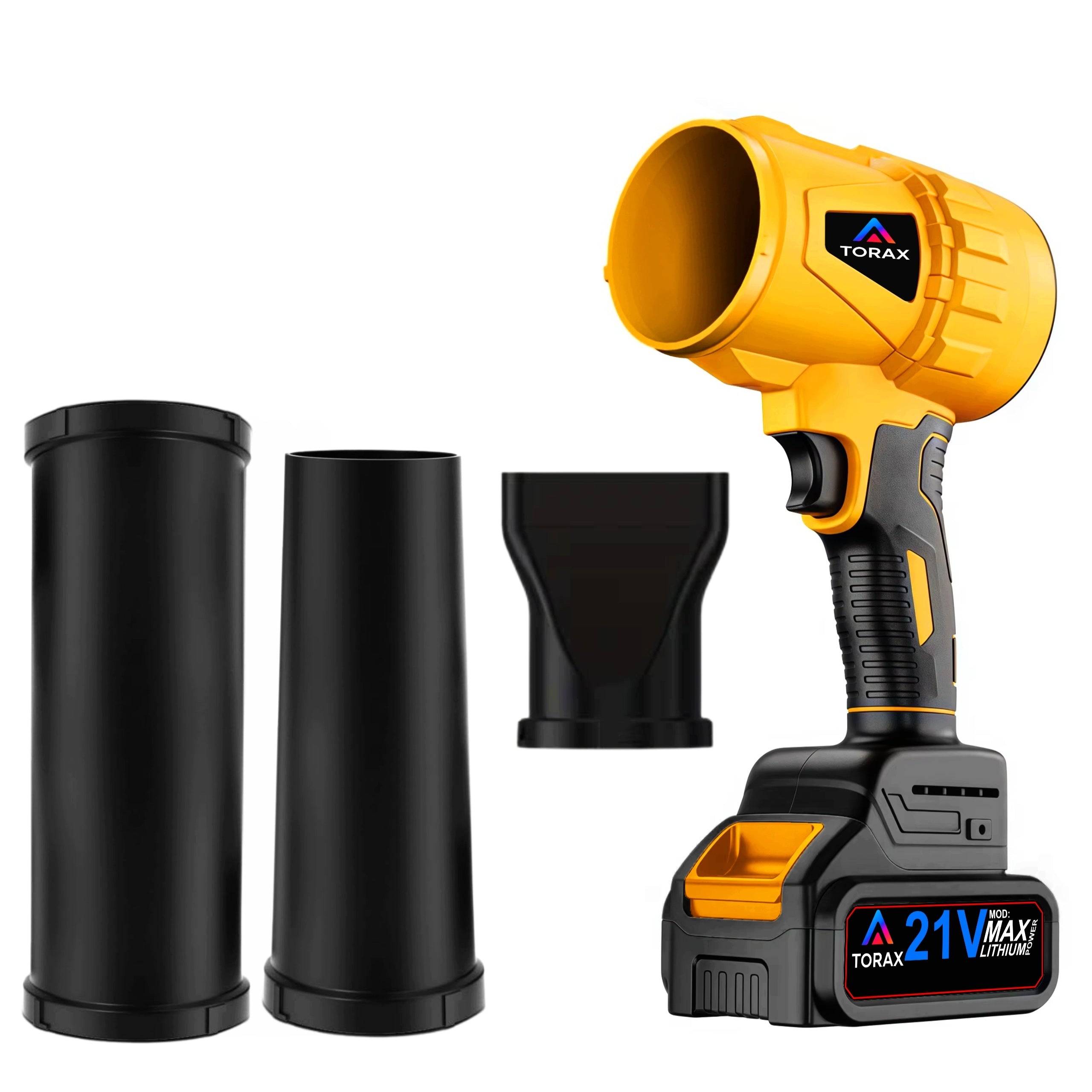 TURBO ELECTRIC BLOWER CORDLESS BRUSHLESS GARDEN 2X5Ah 21V Manufacturer code TX1106