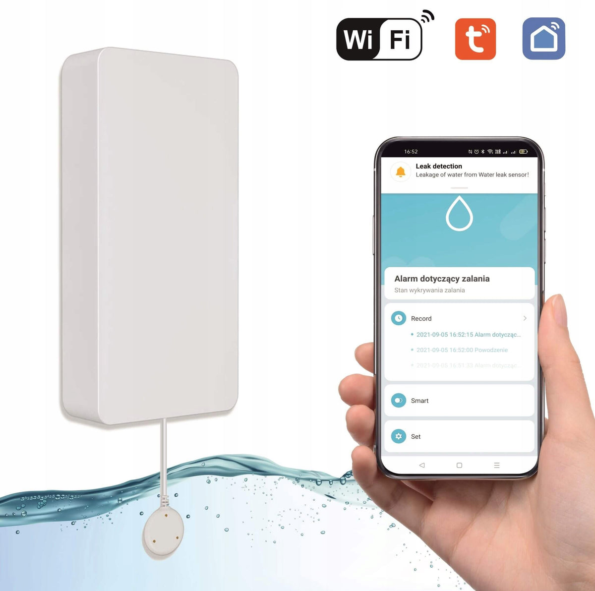 TUYA SmartLife NEO WiFi flood sensor