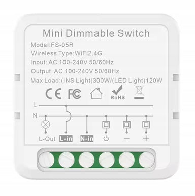 TUYA WiFi In-Wall Dimmer Light Switch