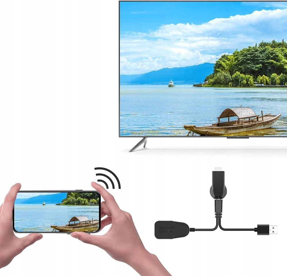 TV ADAPTER STREAMING DONGLE WIFI SMART HDMI ANYCAST AIRPLAY Model M2