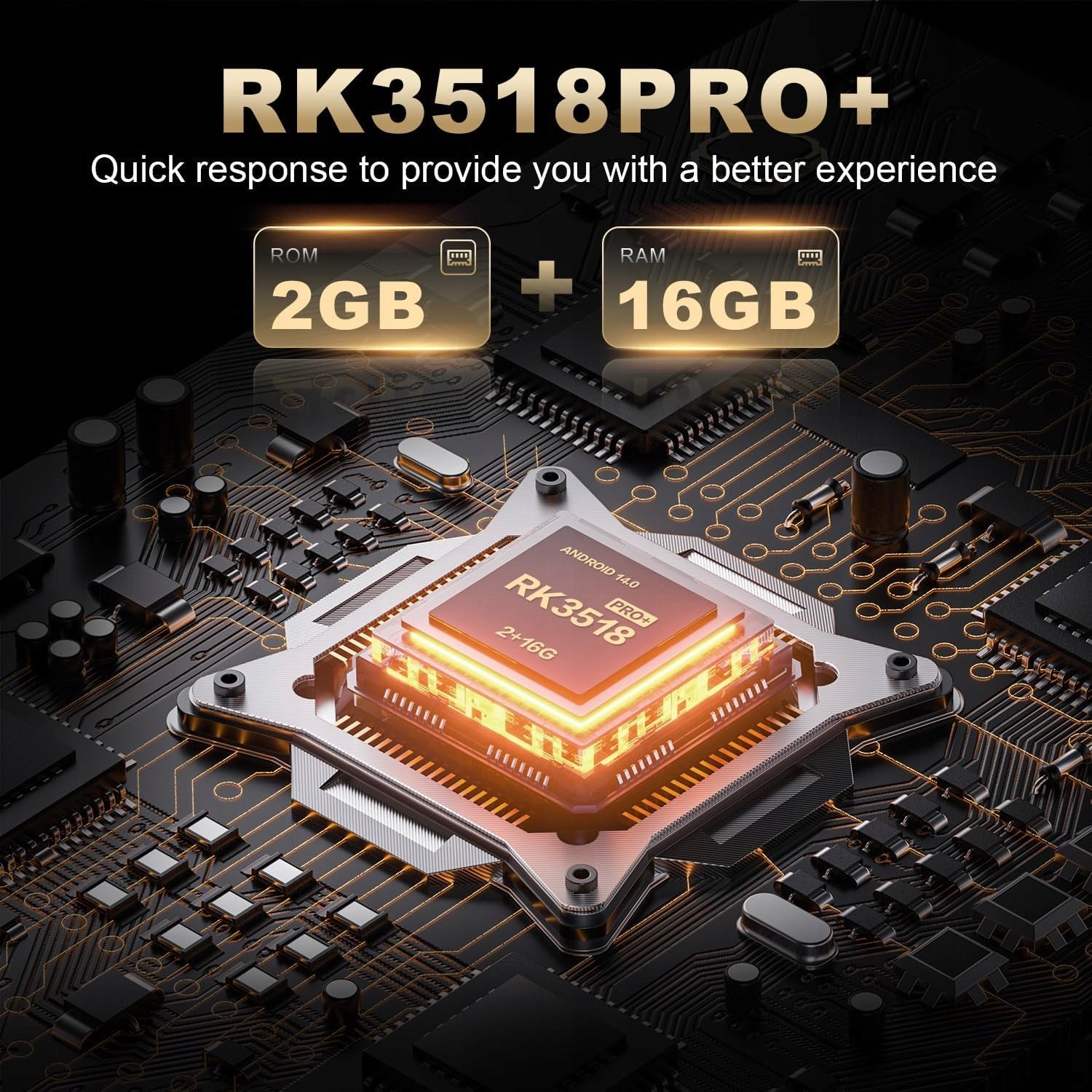 TV BOX ANDROID PLAYER 14 2GB 16GB 8K WIFI6 Packaging status original