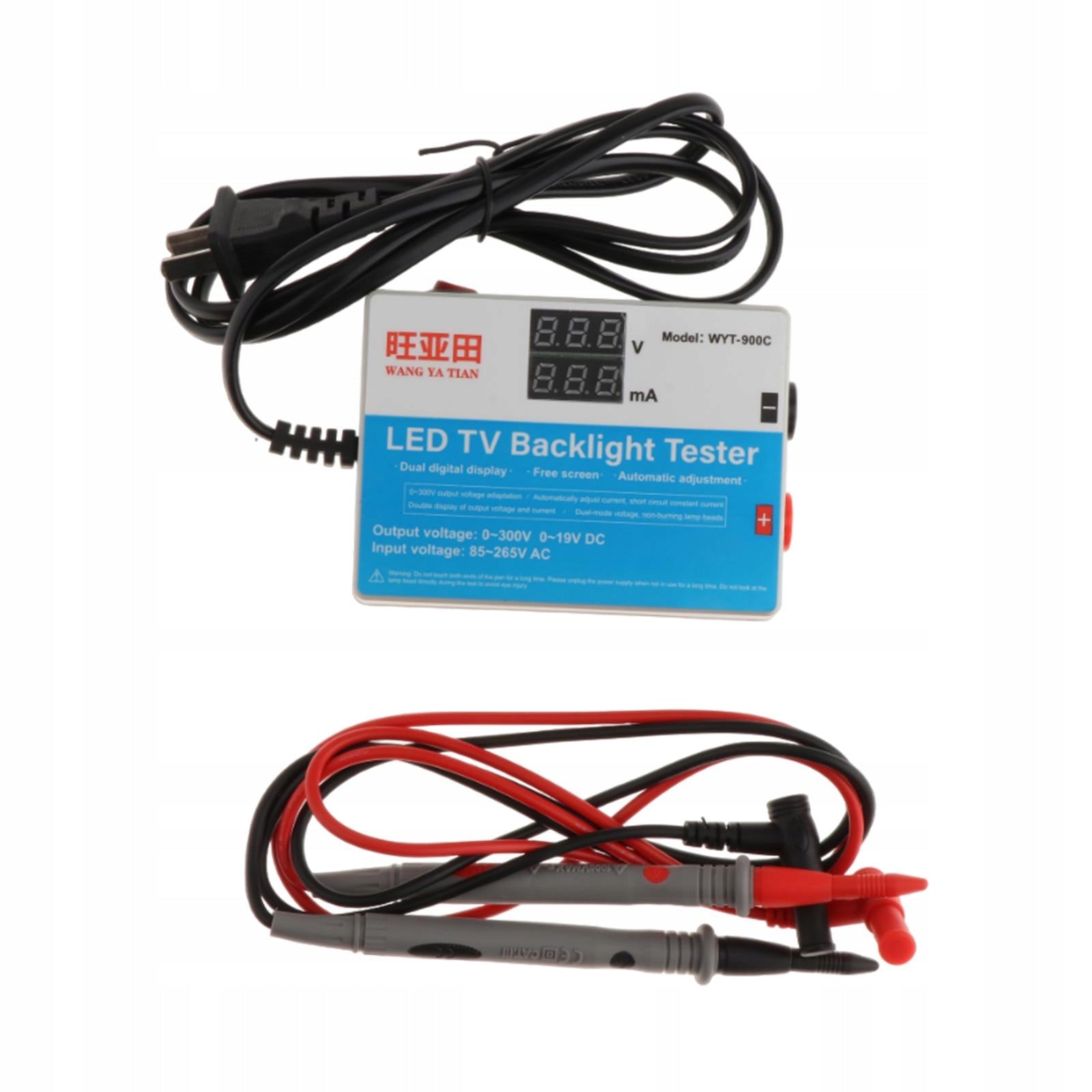 TV Backlight Tester Light Source Testing Tool Practical Safe Reliable Power supply rechargeable battery