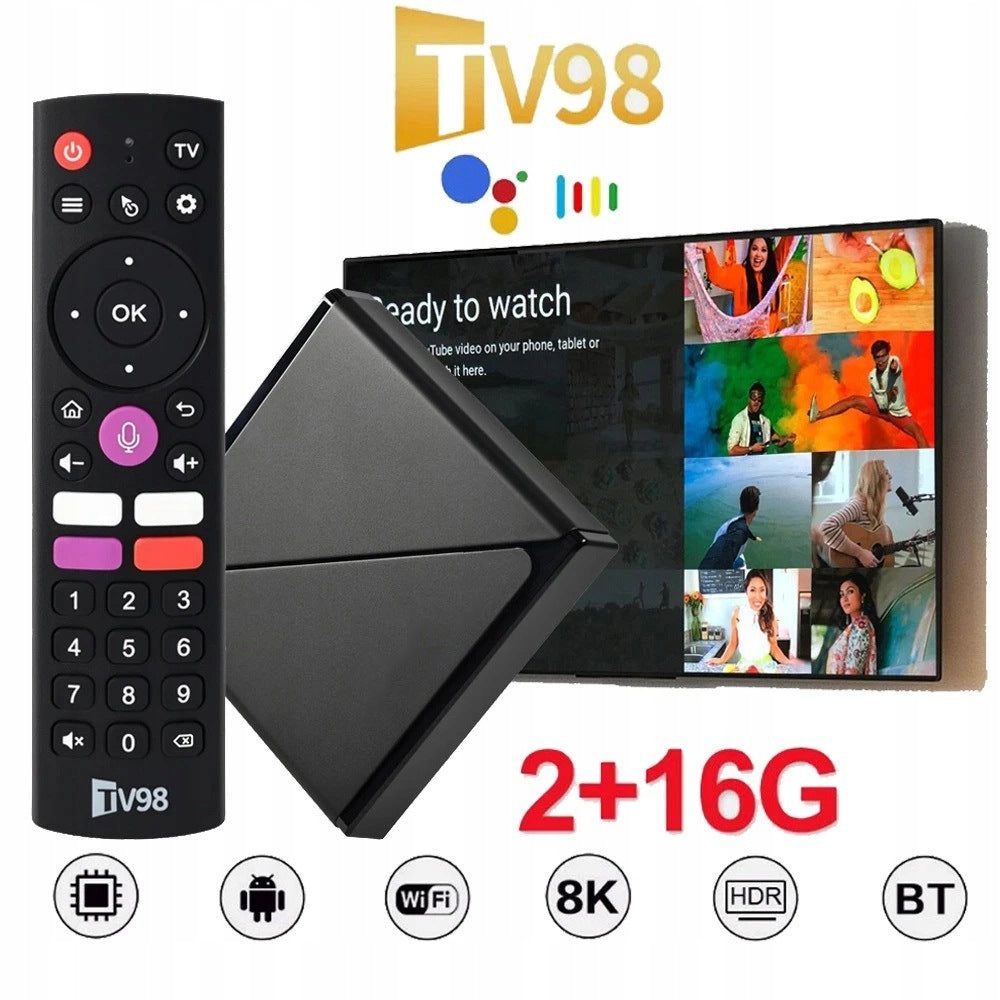 TV Box Device With Android 14 And Wi-Fi 5G Media Player Brand no brand
