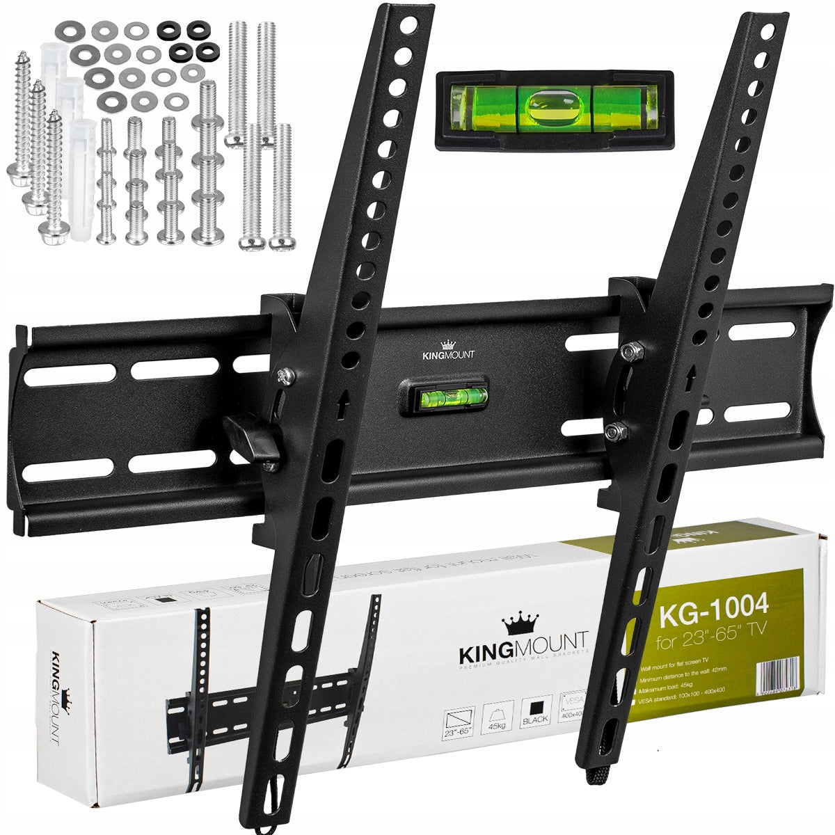 TV HOLDER TV HANGER STRONG LCD ADJUSTMENT 23-65 INCHES KingMount