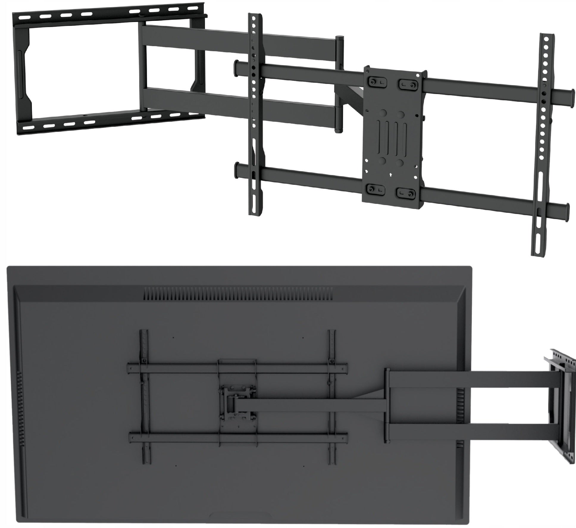 TV Holder Long 107cm TV Hanger 32-75 Inch Corner Adjustable