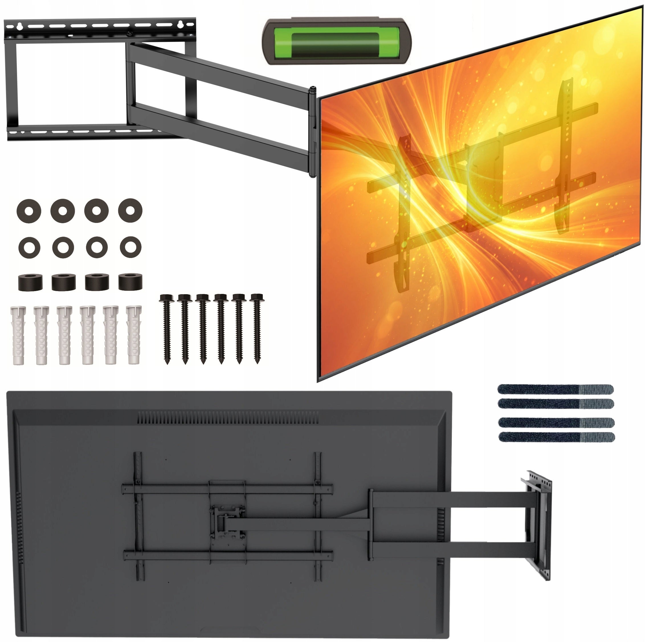 TV Holder Long Frame 107cm TV Hanger 32-75 Inches Corner