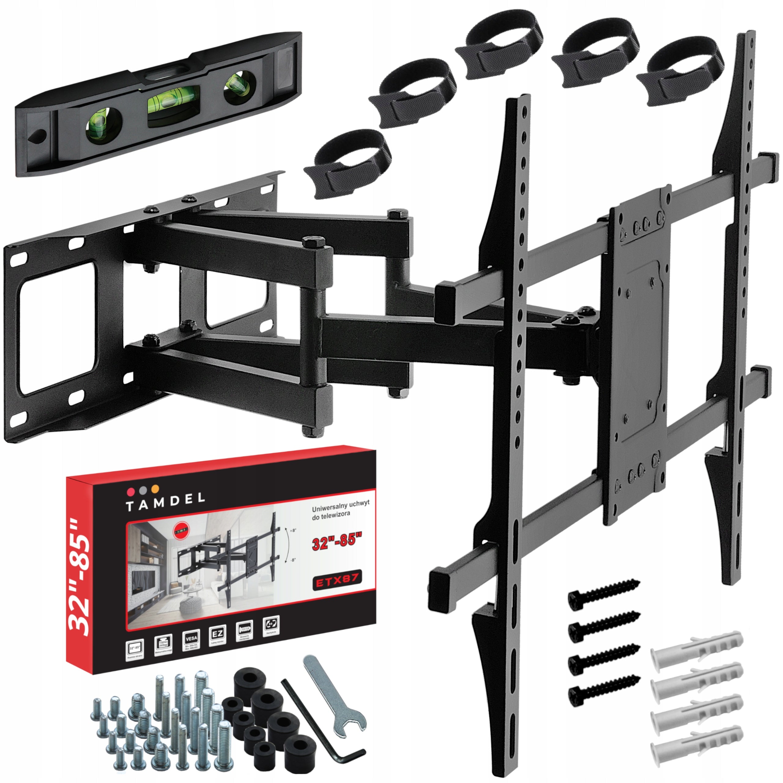 TV MOUNT 32-85 INCHES SWIVEL EXTRA STRONG UP TO 60KG UNIVERSAL