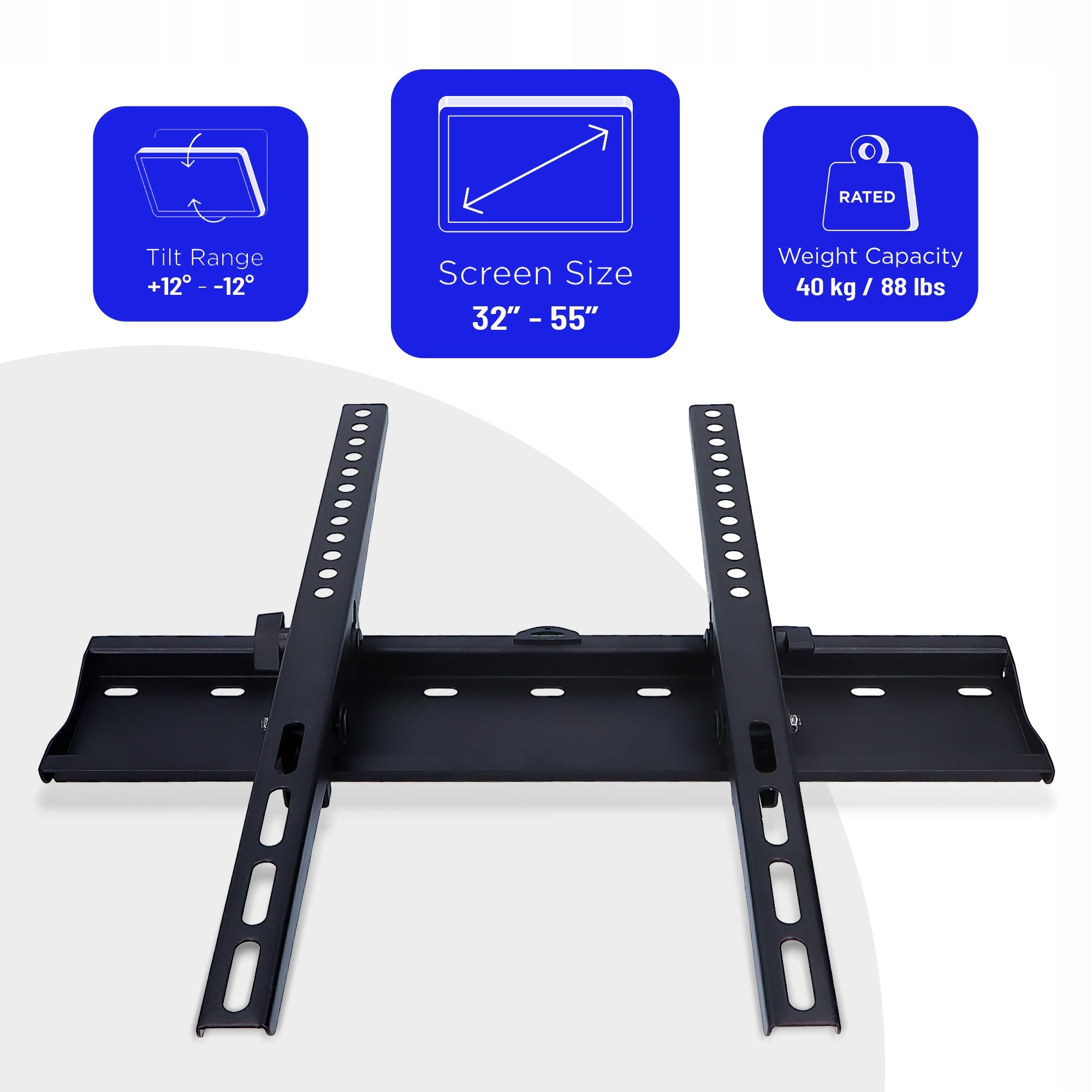 TV MOUNT 55’’ SAMSUNG WALL TV HANGER SOLID EXTENDABLE POWER 0F Packaging status original