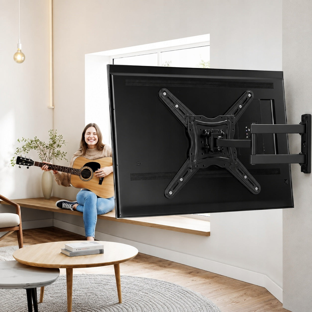 TV MOUNT SWIVEL HANGER FOR TV MONITOR STRONG UNIVERSAL HOOK Manufacturer code 2020-P4