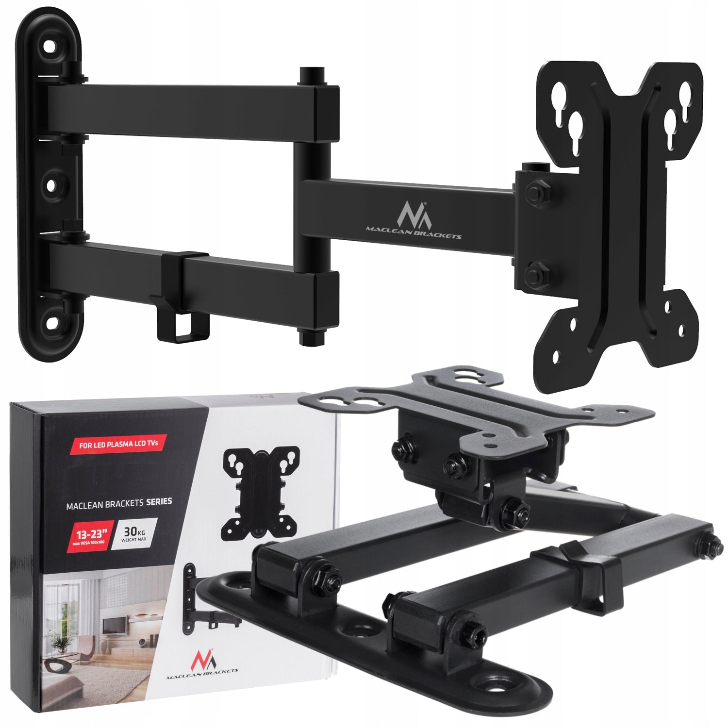TV Mount 13"-32" CALI TV Monitor Hanger Wall Mounted Rotary