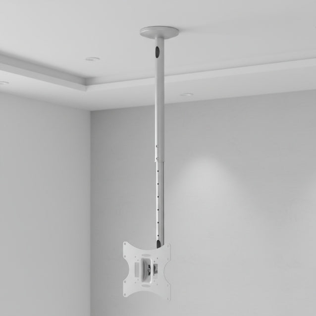 TV Mount 22"-42" INCH TV Ceiling HANGER Rotating Silver VESA Manufacturer code mc-504s