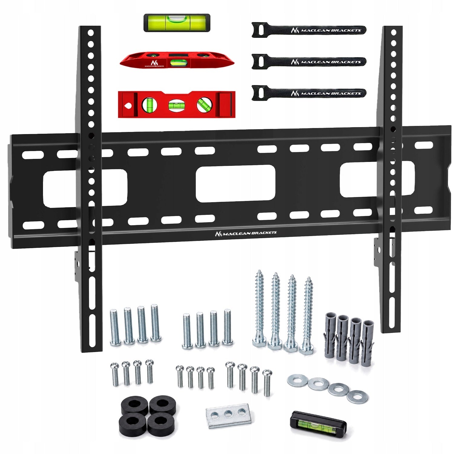 TV Mount 32"-100" CALI TV Wall Hanger SLIM 35mm Strong 80kg