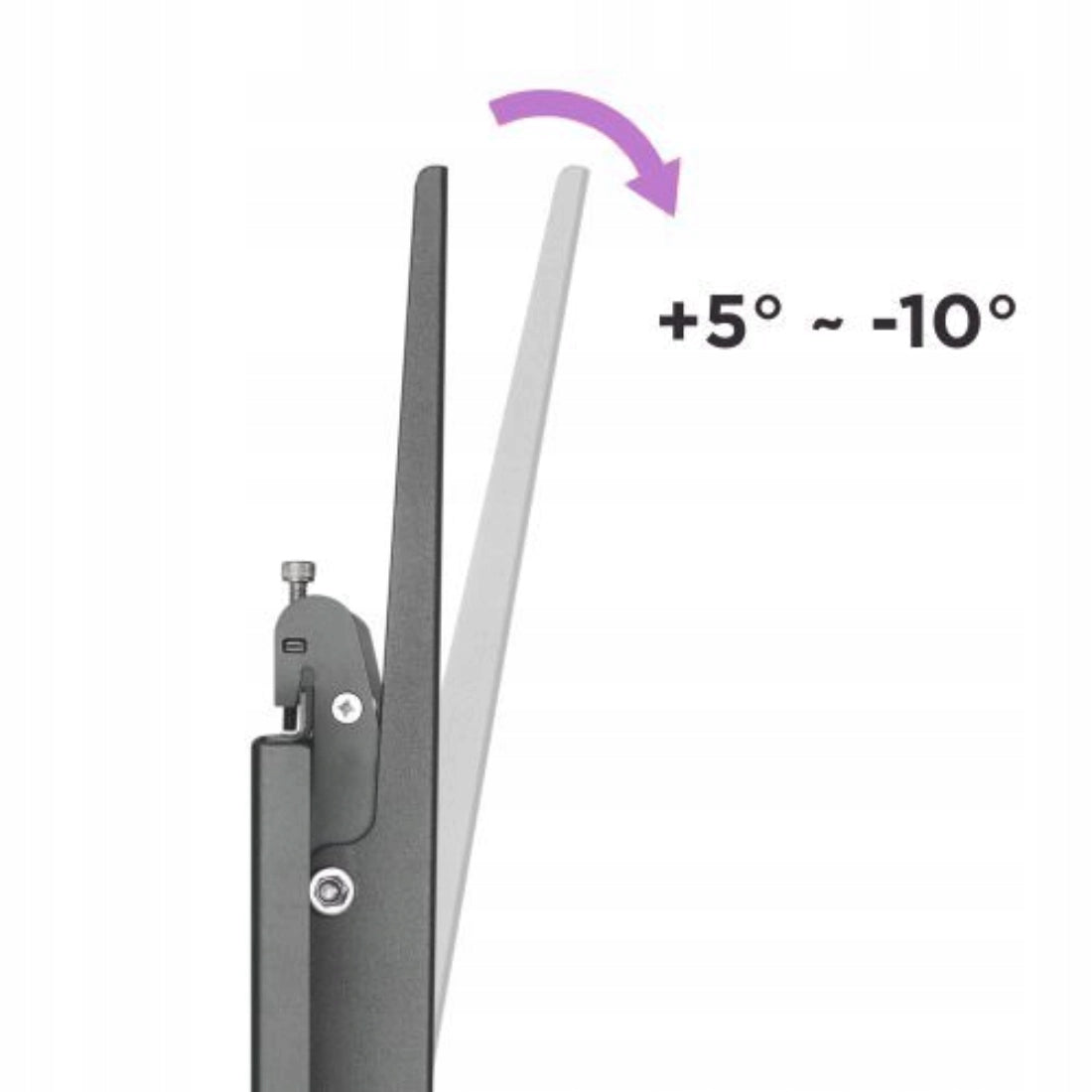 TV Mount 32-75" 80kg VESA External Adjustment for Terrace Spacetronik Manufacturer code SPET62
