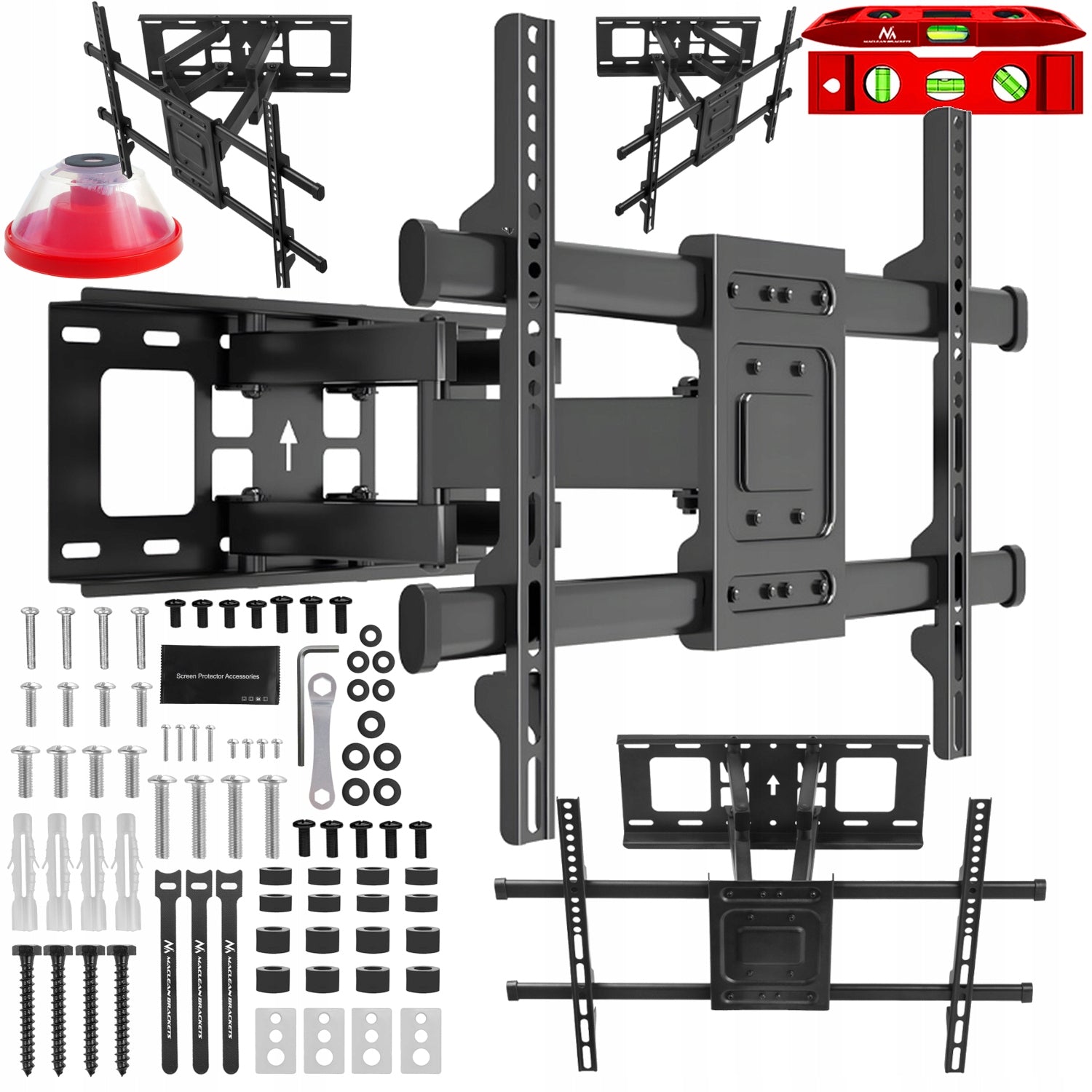 TV Mount 32"-85" INCH TV Wall Hanger Rotating Movable VESA