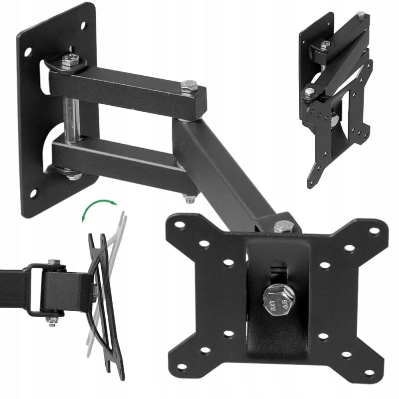 TV Mount LCD Monitor 17-32'' 25kg VESA Arm 75x75 100x100 Samsung LG