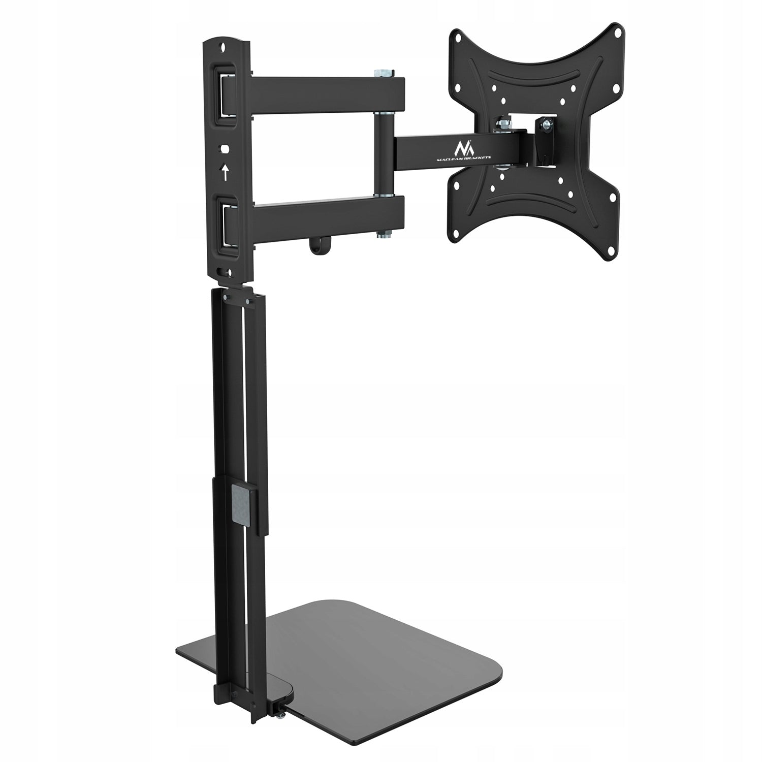 TV Mount with Shelf for TV 23 32 42 43 inches 25kg + HDMI Cable 1,8m Brand Maclean