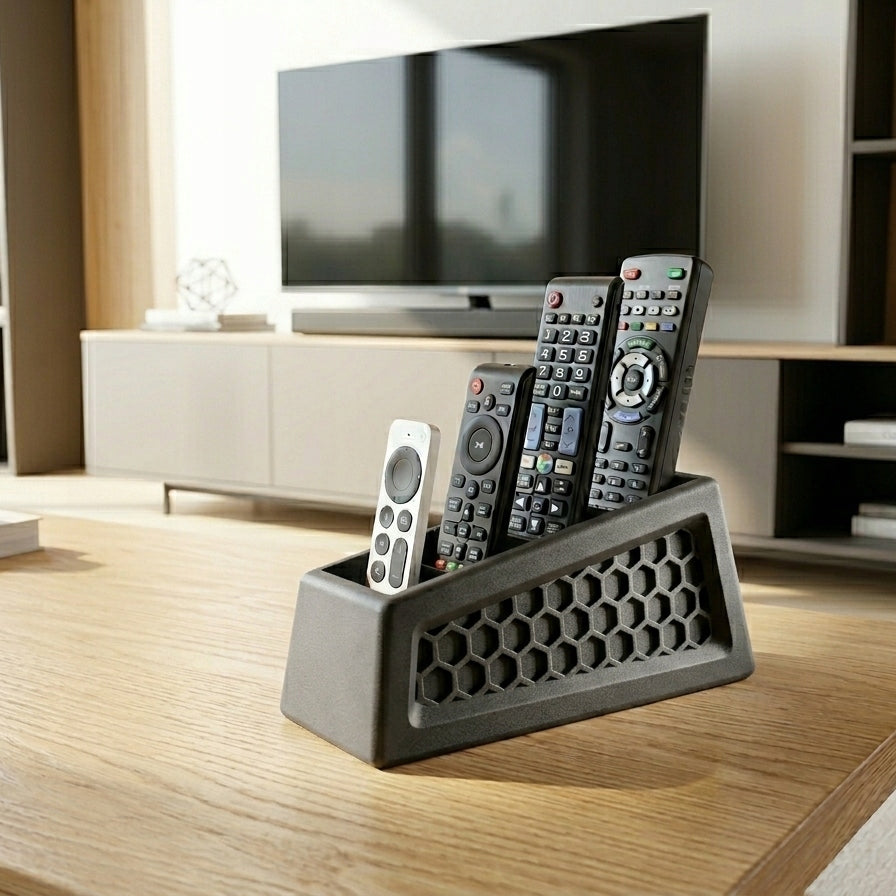 TV Remote Control Organizer Stand 4 Pcs Universal Samsung LG Apple Sony Manufacturer code RTV-01