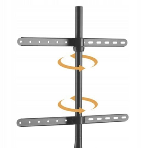 TV Stand 45-65 Cali OPTICUM ARTO Tripod Wood Walnut Rotary 180 Model ARTO