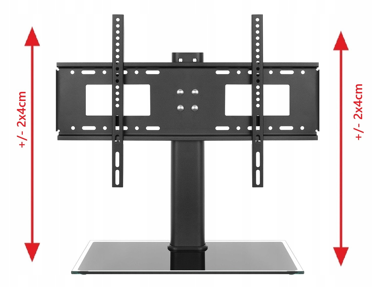 TV Stand Foot Under TV Leg 32-60 Rotating Universal Adjustment Manufacturer code GT-324 Stojak TV Podstawa do telewizora