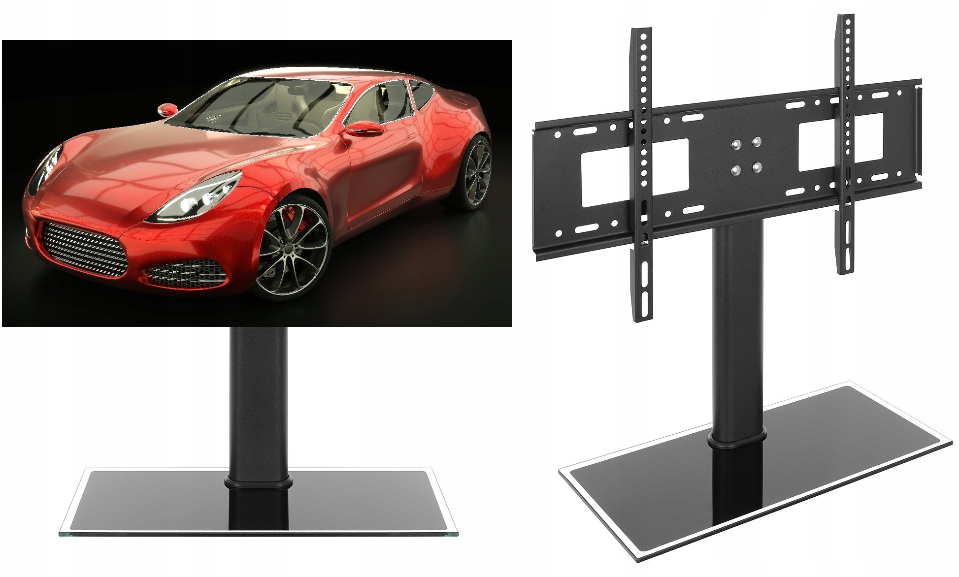 TV Stand Foot Under TV Leg 32-60 Rotating Universal Adjustment