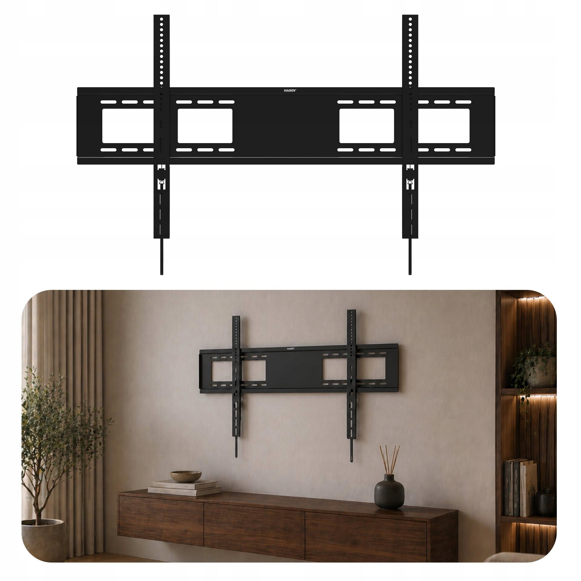 TV hanger holder 60-120 inches 3mk HARDY MaxX 120 kg universal Packaging status original
