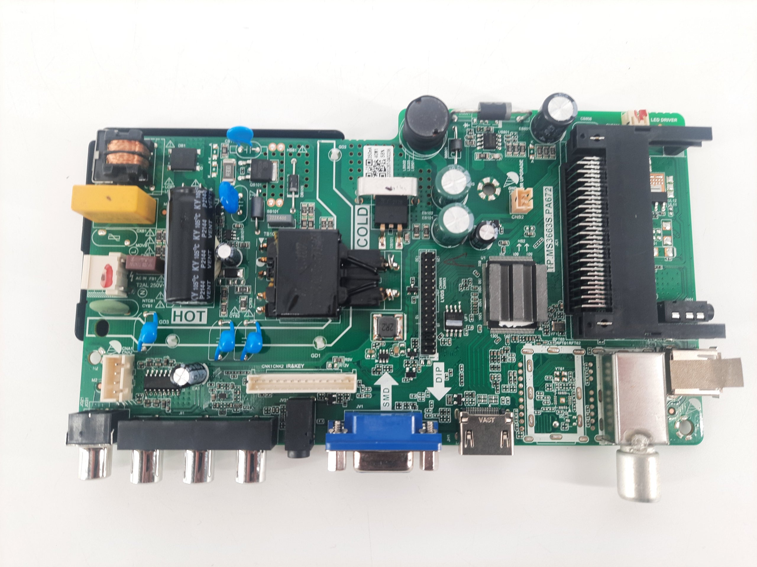 TV motherboard MANTA 24LFN120D TP.MS3663S.PA672