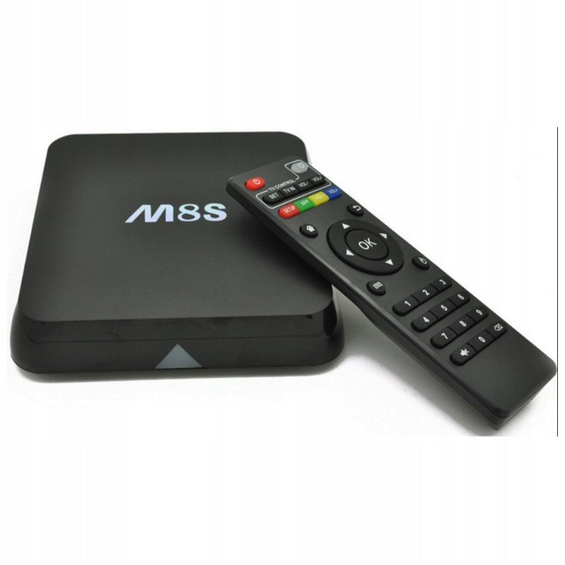TVBOX M8S 4x2GHz HEVC 4K KODI WEEB TV GOLDVOD