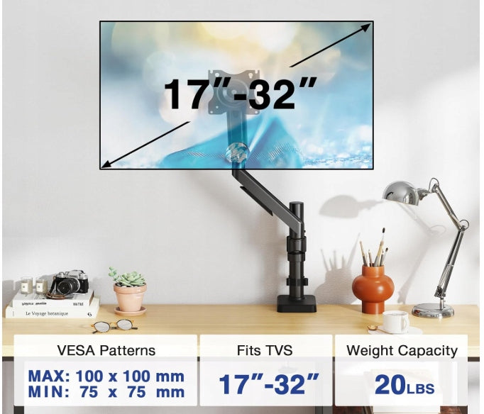 TVON Monitor Mount 17-32 Inches 2-9kg VESA 75/100mm MR1001 Manufacturer code B0DY6WMNWD