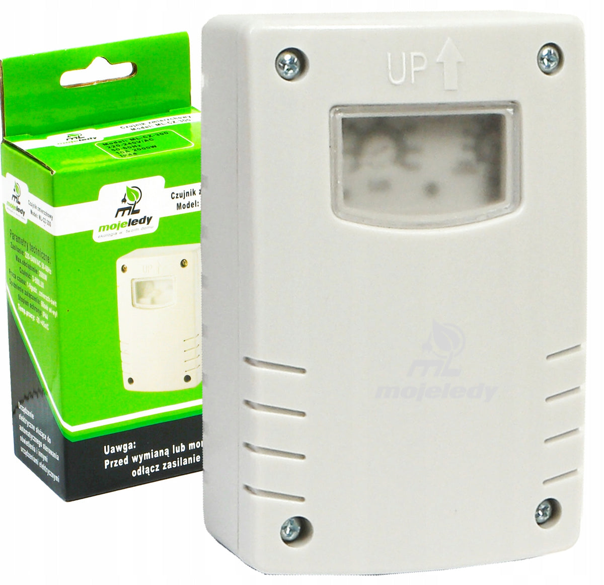 TWILIGHT SENSOR with surface-mounted timer 2000W IP