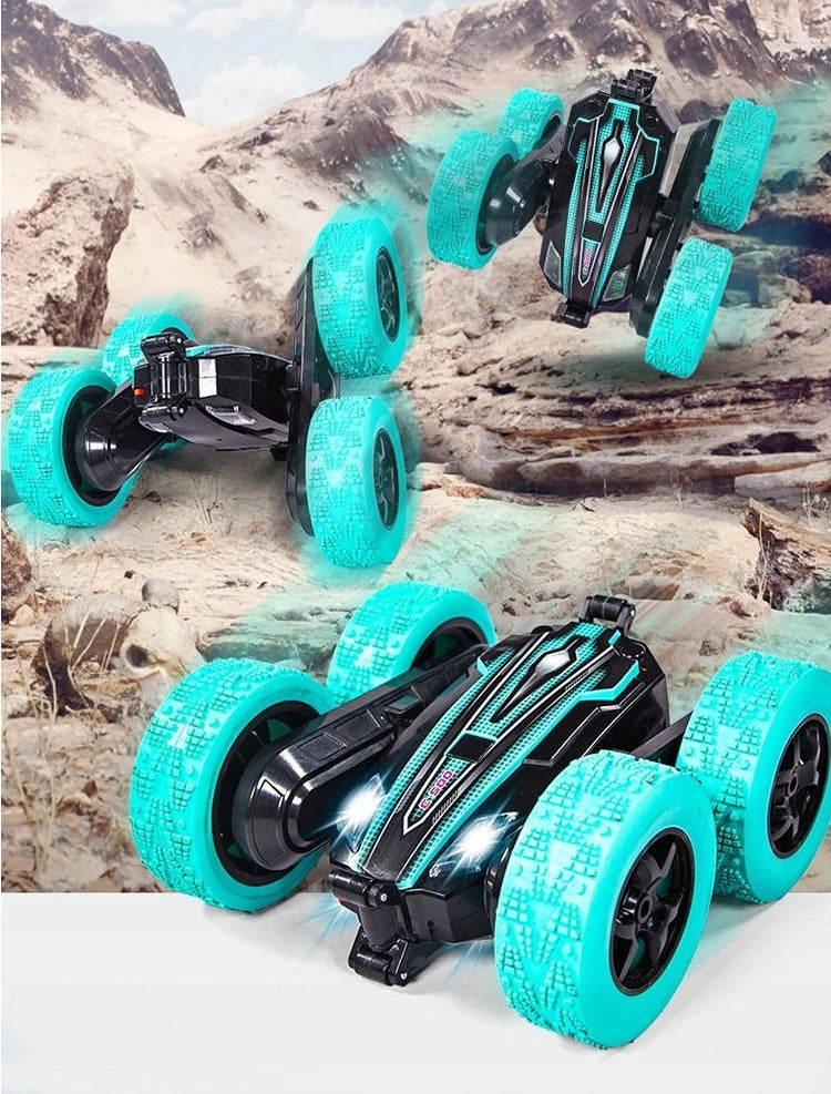TWISTER HAND-CONTROLLED STUNT CAR AUTO REVOLUTIONS + REMOTE CONTROL Brand click4TOYS