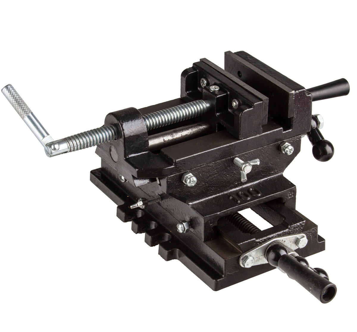 TWO-AXIS CAST IRON CROSS VISE 100mm X-Y MACHINE LATHE MAR-POL Packaging status original