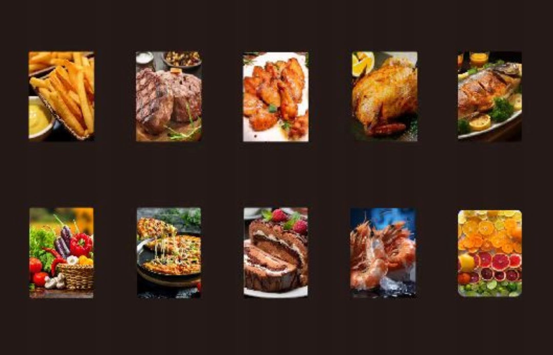 TWO-CHAMBER NON-FAT AIR FRYER LCD BYRGEN AIR FRYER 9L 2400W Brand Byrgen