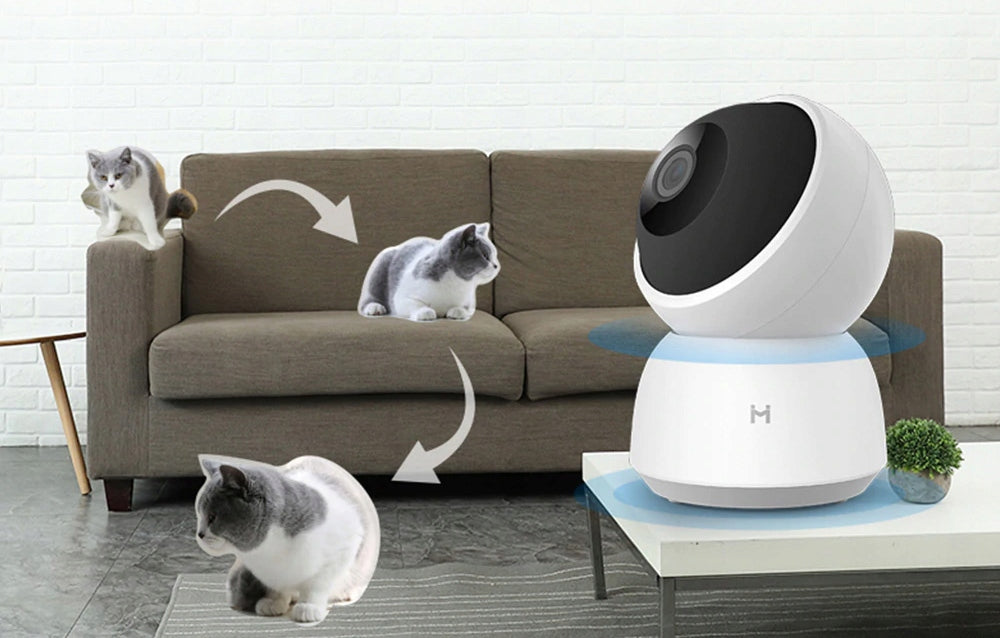 TWO INTERIOR CAMERAS NANNY monitoring the CHILD Batteries included no
