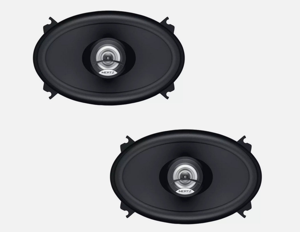 TWO-WAY CAR SPEAKERS 4x6 40W RMS 4OHM 93dB HERTZ DCX460.3 DIECI Manufacturer Hertz