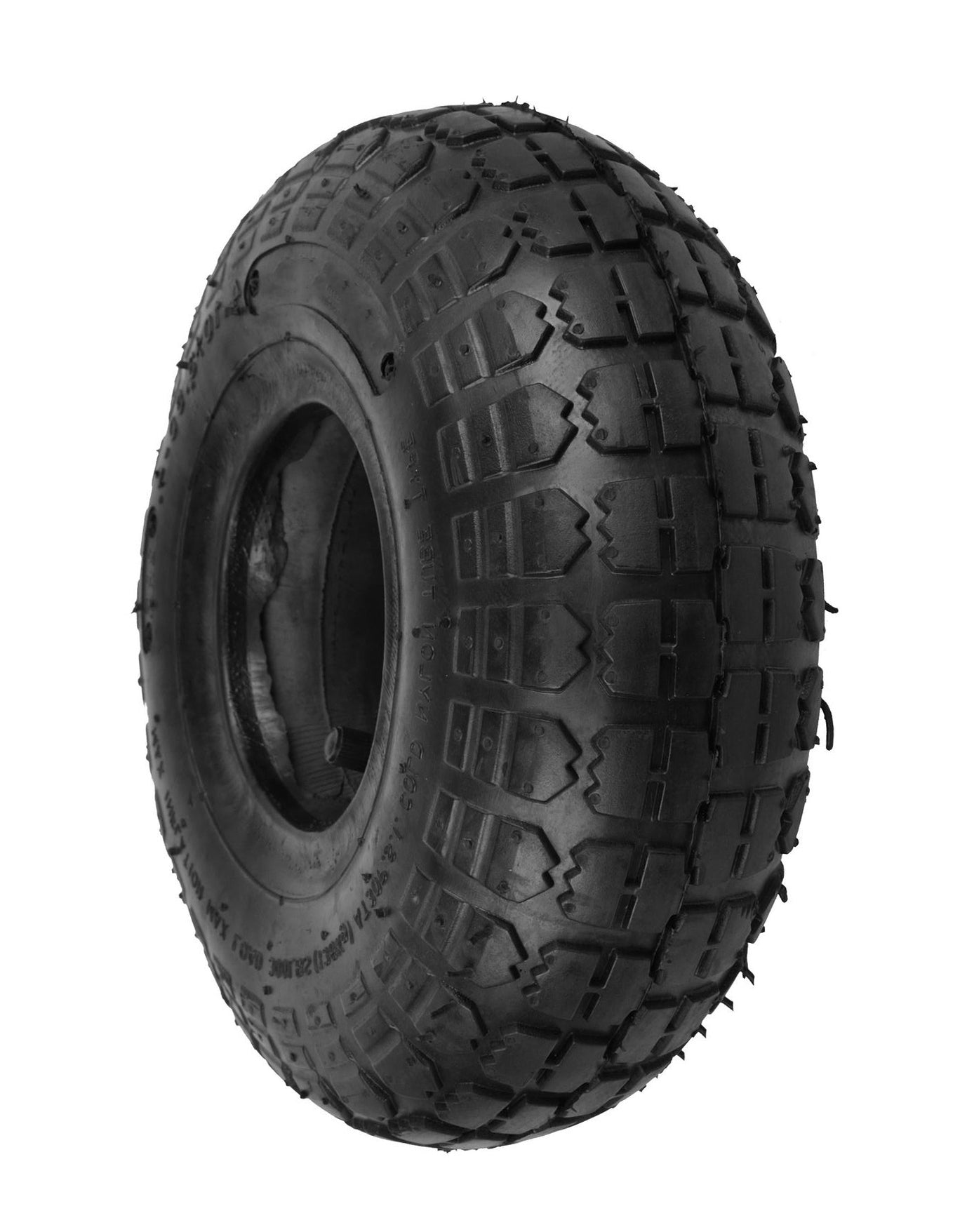 TYRE WITH INNER TUBE 4.10/3.50-4 FOR WHEEL 4.10/3.50x4 TROLLEY 350x4