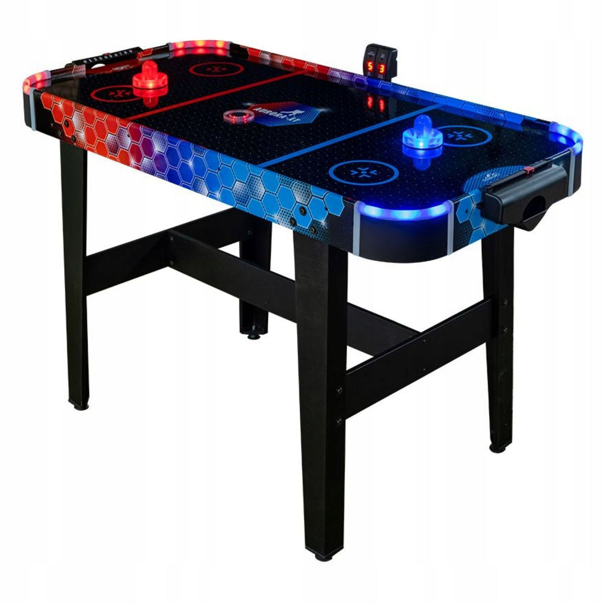 Table Air Hockey Cymbergaj LED Aurora-XT 4ft Games Kids Backlight