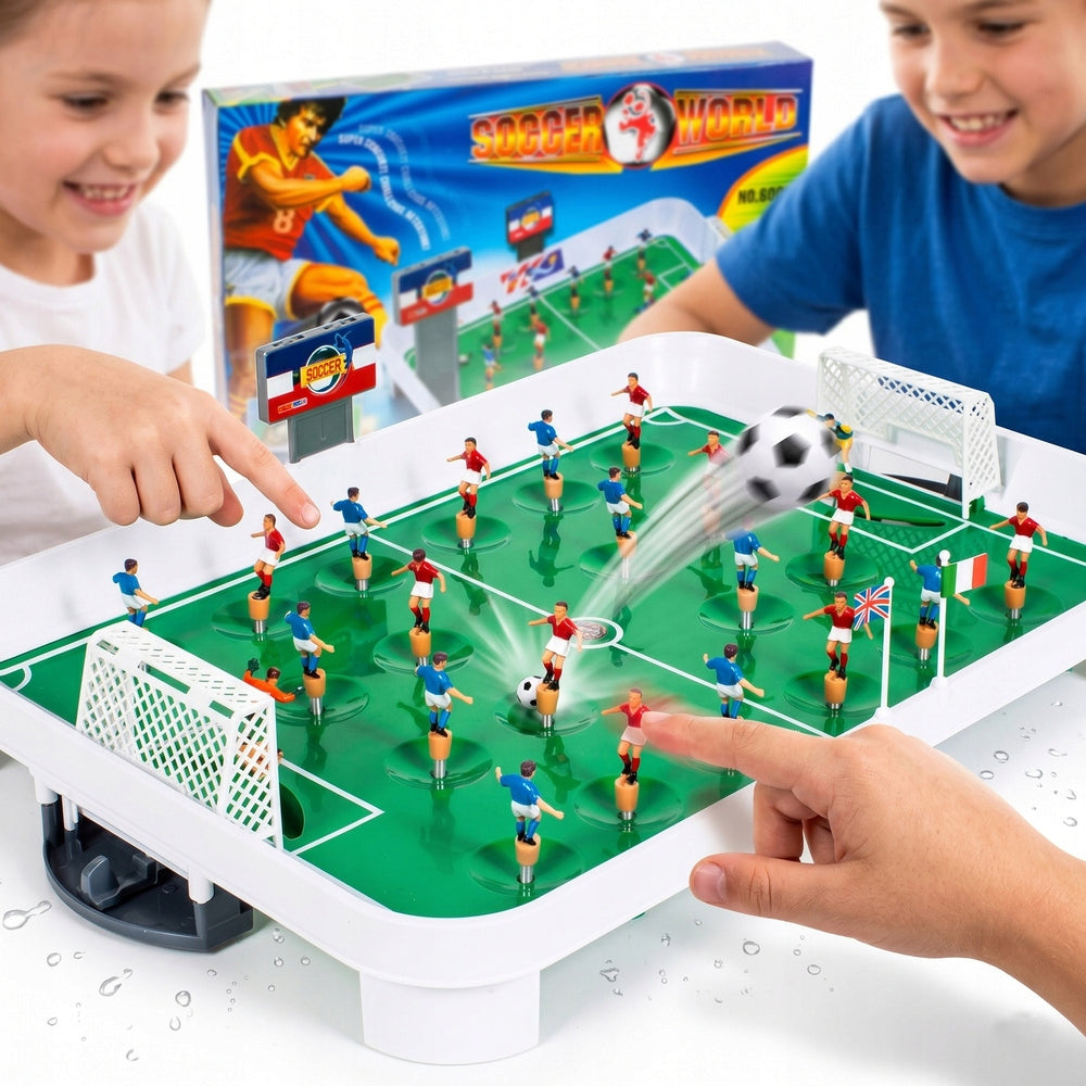 Table Football On Springs XXL Table Game 22 Players For Family Home