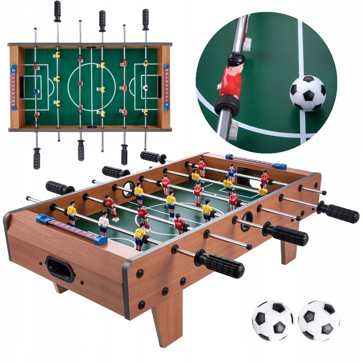 Table Football Wooden 69m Large Set Game Football 18 Players