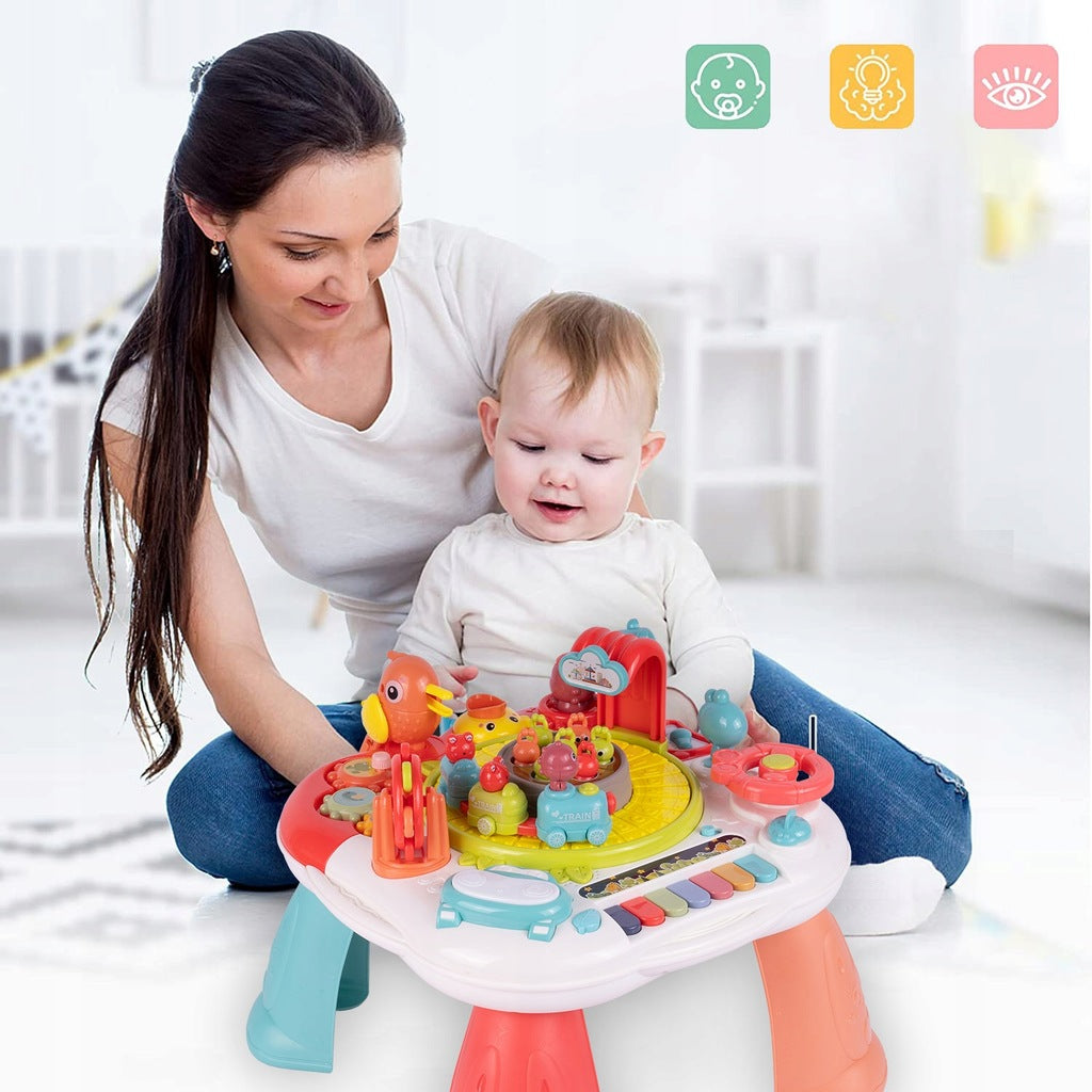 Table Interactive Educational Piano Drum Bird Clothes Education Brand MalPlay