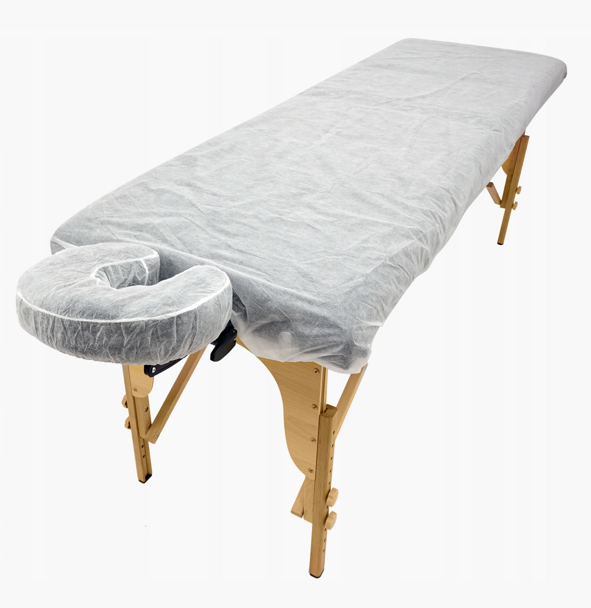 Table Massage Bed Cosmetic 2-Segment Folding 5cm Wooden Foam Brand i-coucou