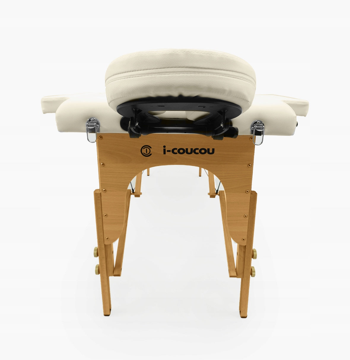 Table Massage Bed Folding Wooden FOAM 5cm 2-Segment i-coucou Kind folding table