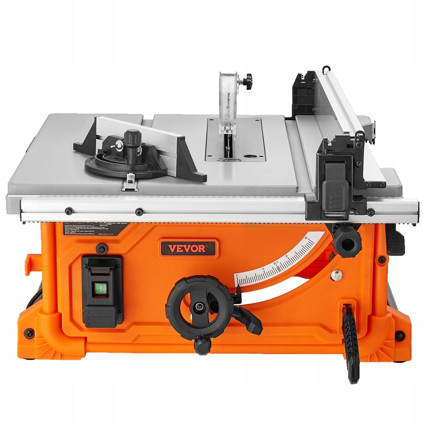 Table Saw 4400RPM 1800W Cutting Depth 60/85MM For Wood Cutting