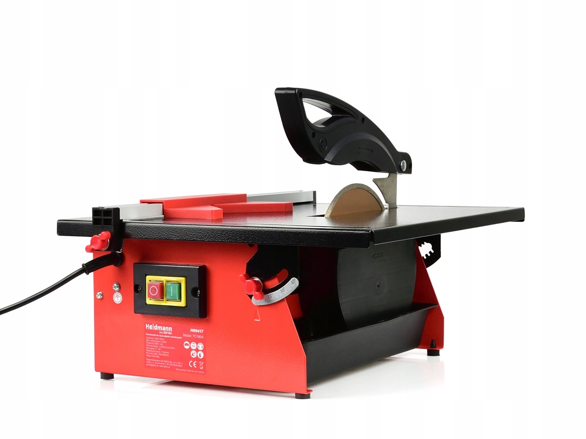 Table cutter Heidmann 450 W Batteries included no