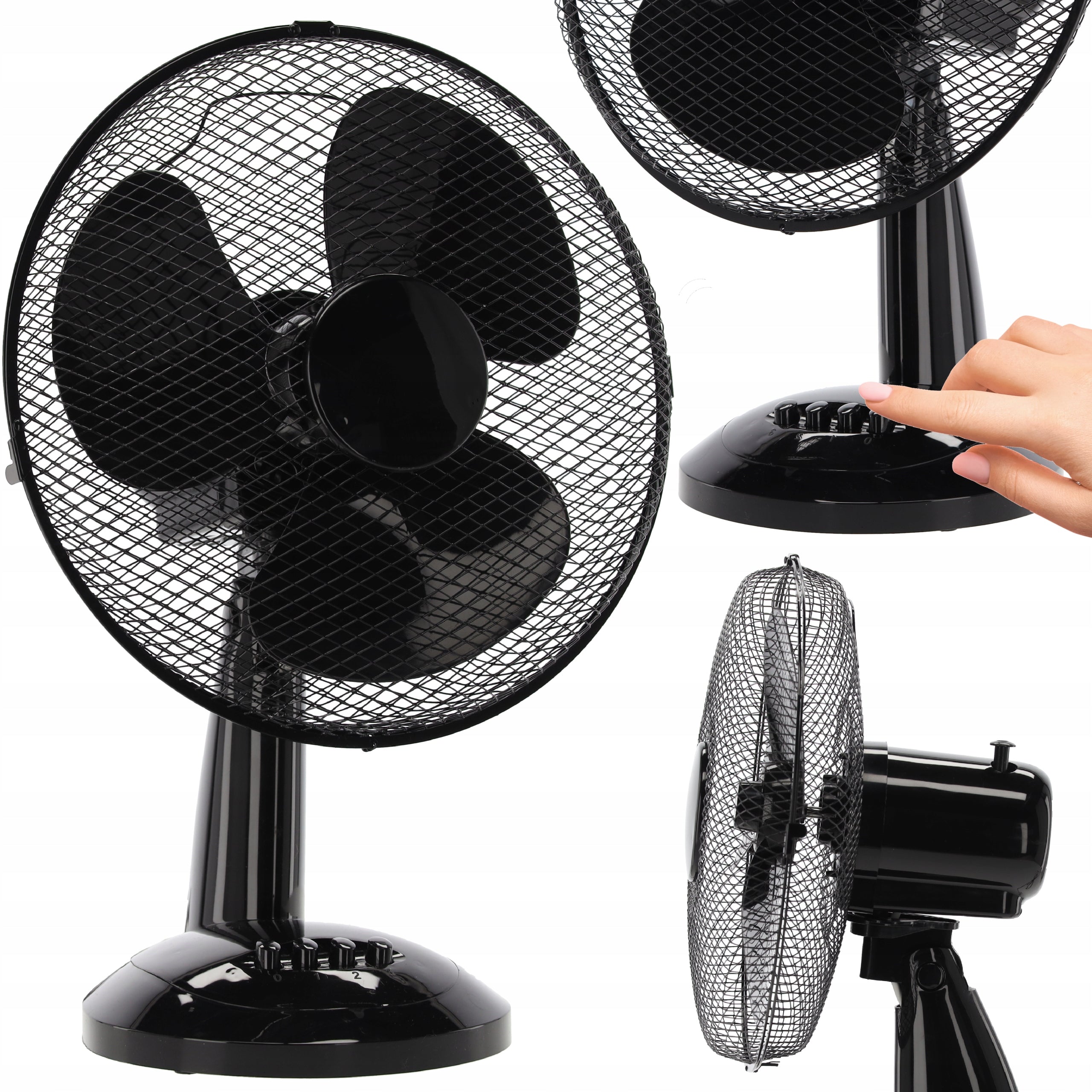 Table fan BACKHOME LIVING 40W black