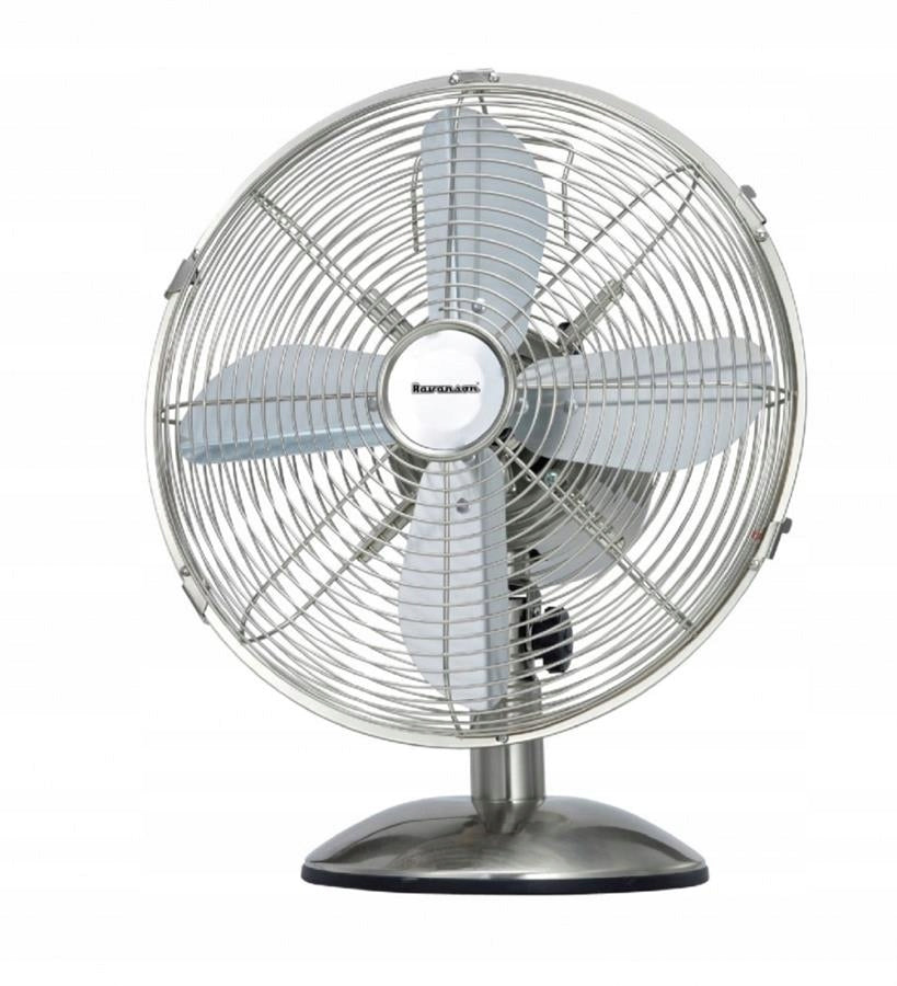 Table fan Ravanson WT-7033N INOX silver/grey 35w desktop 3modes Packaging status original
