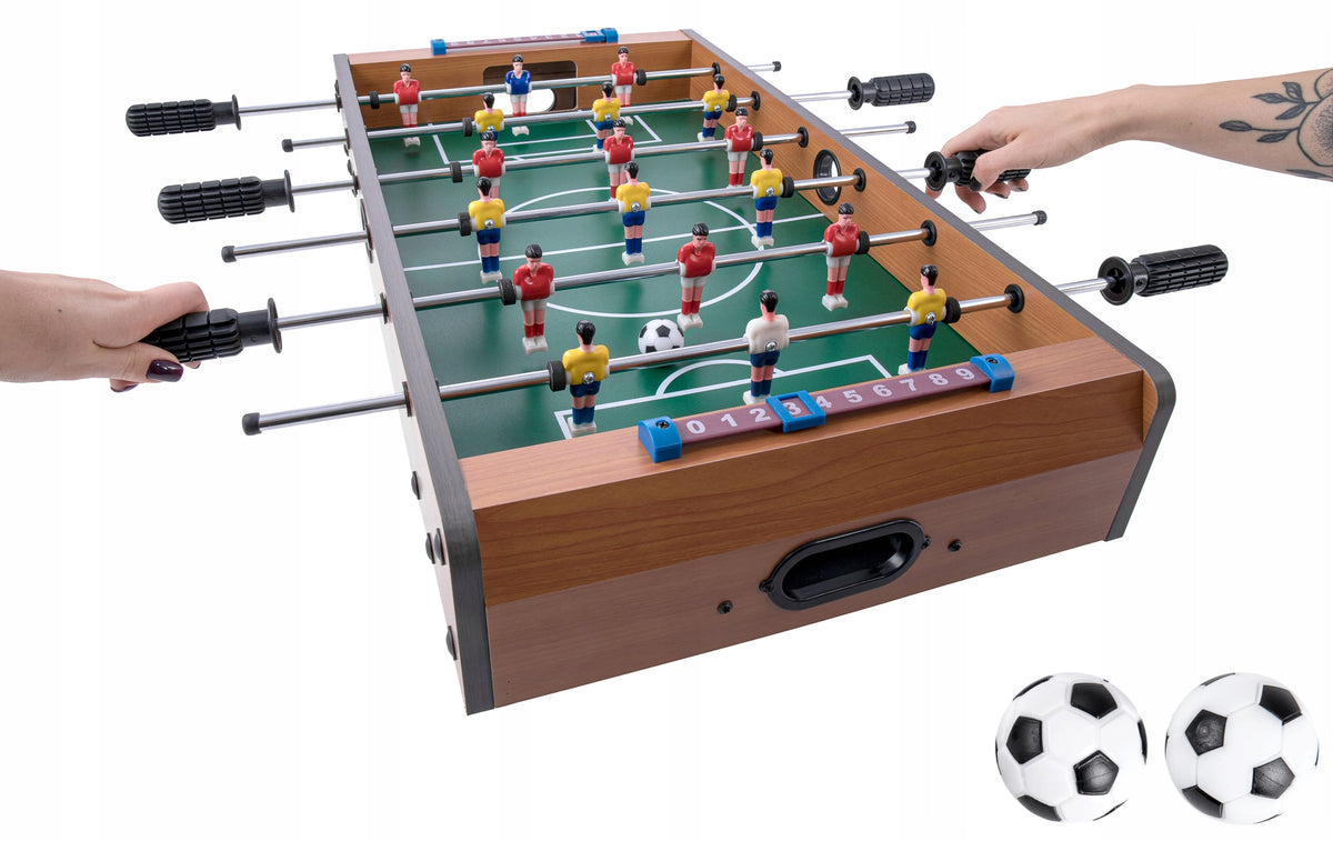 Table football table FOOSBALL TABLE GAME WOODEN 69x36 Packaging status original