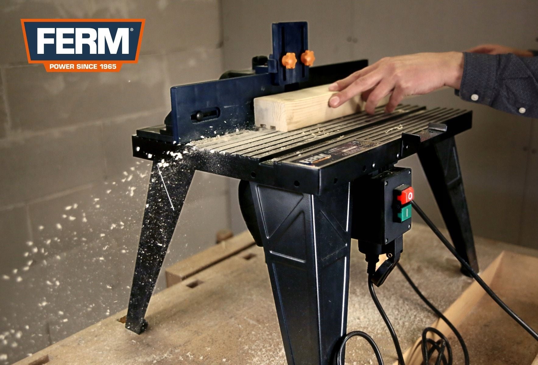 Table for high spindle milling machine - FERM Packaging status original