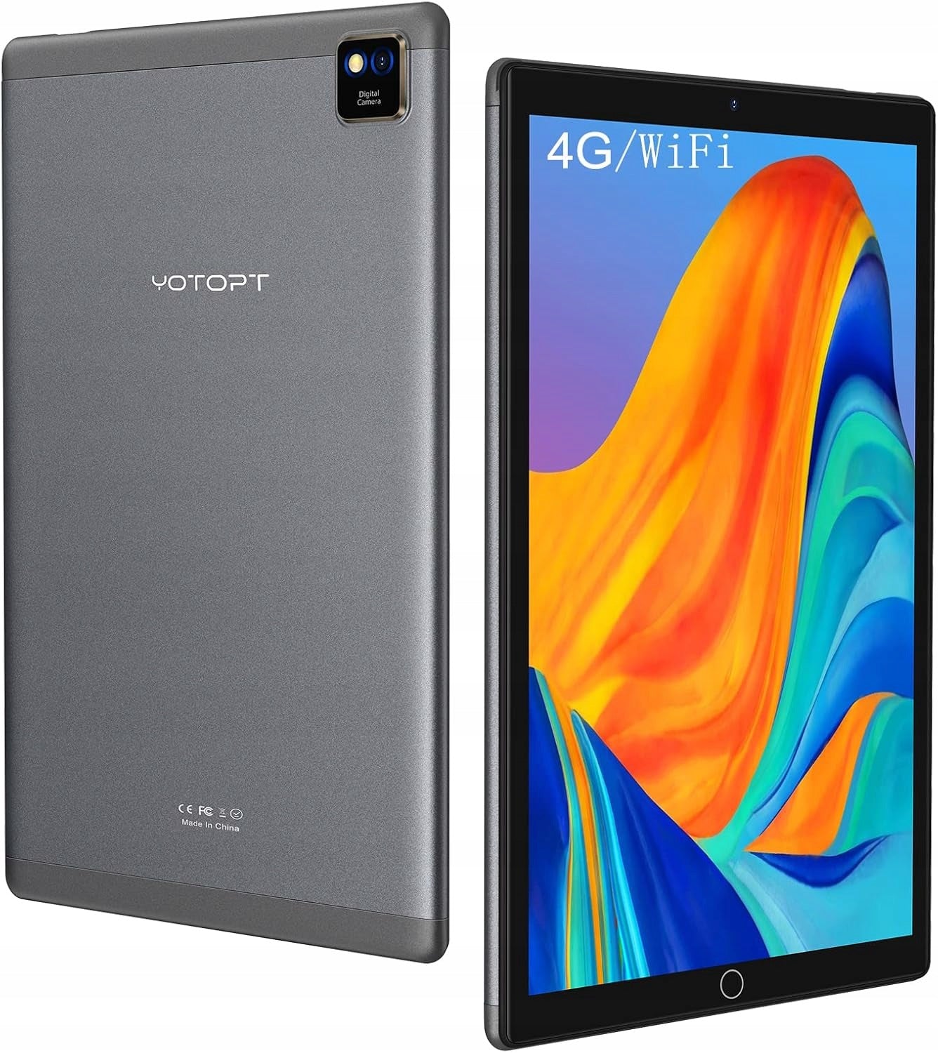 Tablet 10.1" YOTOPT 64GB RAM+128GB ROM 4G WIFI 5000mAh Android 10 Packaging status original