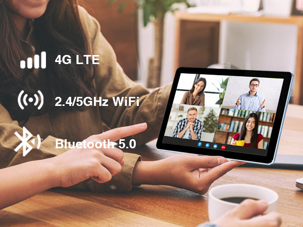 Tablet Android DOOGEE T10W 10.1'' 9GB+128 GB 8000mAh GPS/Wi-Fi/4G SIM Manufacturer code T10W BLUE